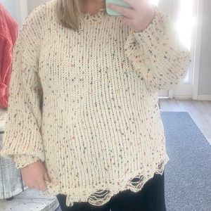 Confetti sweater
